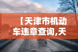 【天津市机动车违章查询,天津机动车违法行为查询】